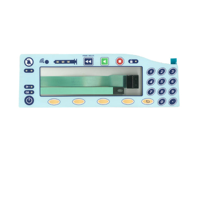 Front panel overlay with keypad for Medfusion 4000