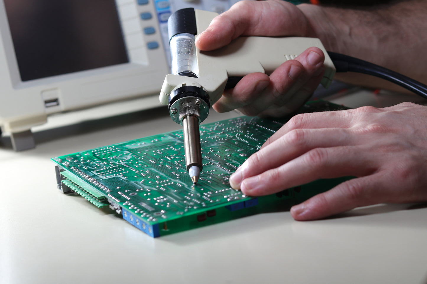 Technical repair on a circuit board
